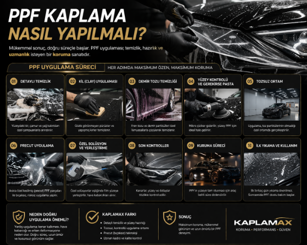 Doğru PPF Uygulaması Nasıl Yapılır?